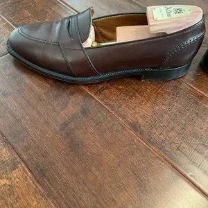 Shoes | Alden 1d Full Strap Penny Loafers Brown Calfskin  display picture 1
